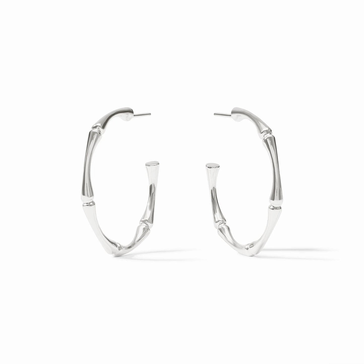 Bamboo Hoop-Silver-M