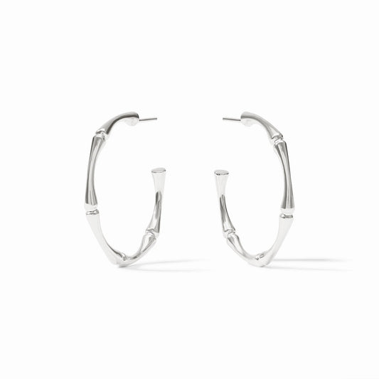 Bamboo Hoop-Silver-M