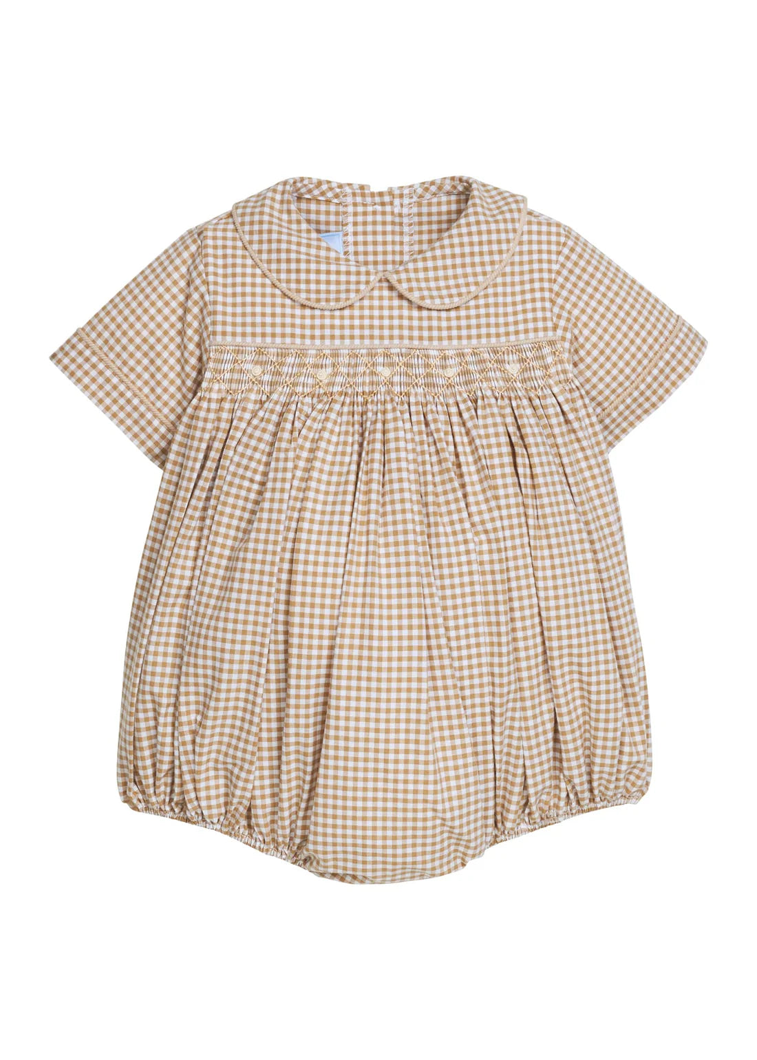 Barrington Bubble-Khaki Gingham