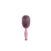 Mini Boar Bristle Hair Brush - Bubblegum Pink - Mini