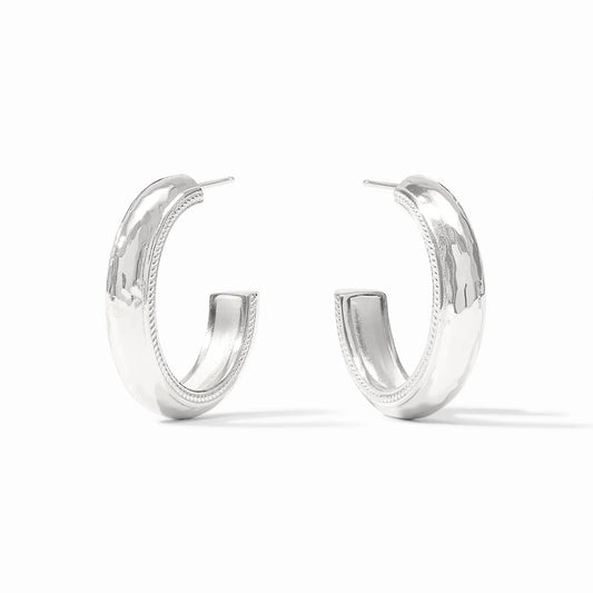 Cannes Hoop-Silver-L