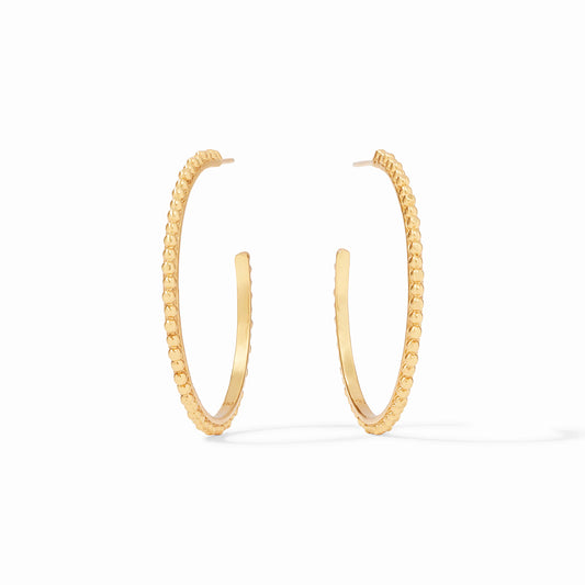 Colette Bead Hoop-Gold-M