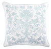 Damask Spa with Velvet Back and Pipe Pillow