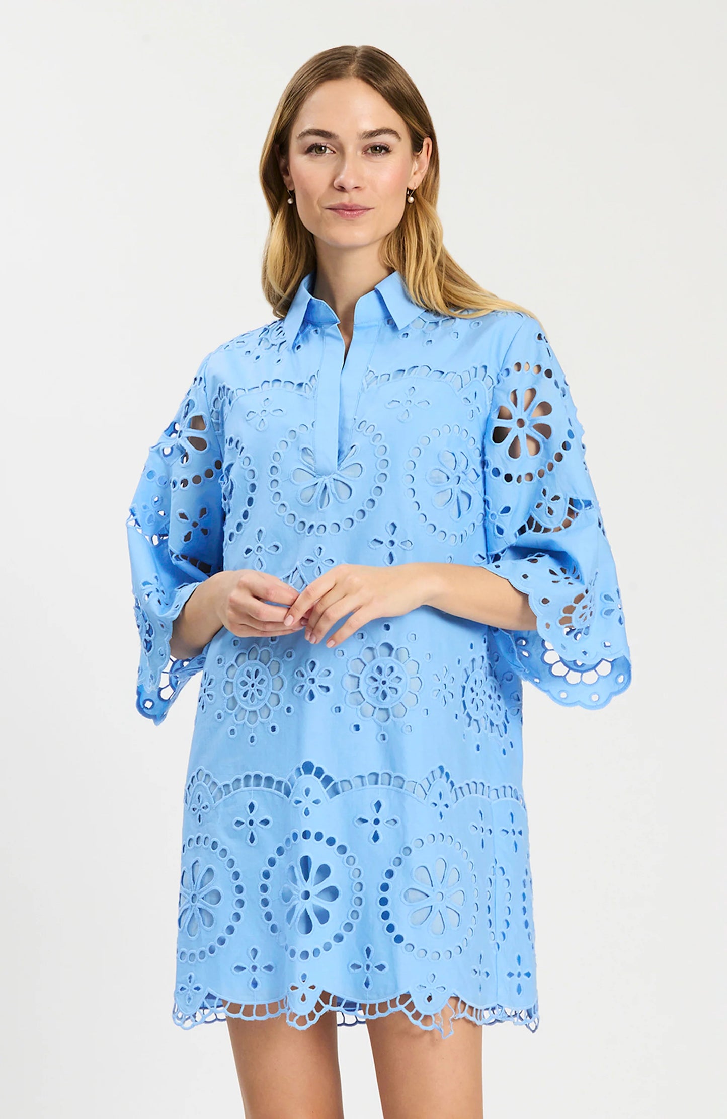 Penny Eyelet Tunic Dress