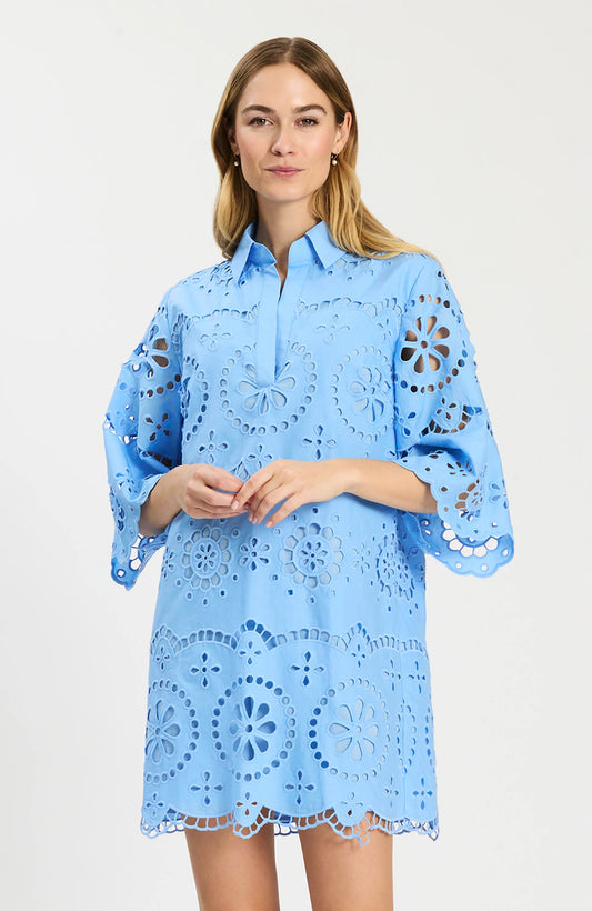Penny Eyelet Tunic Dress