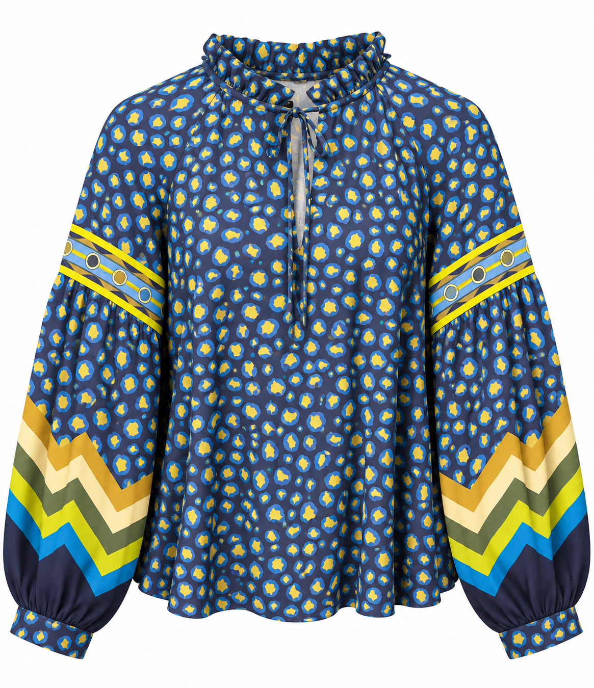 Emily Lovelock Emma Bouse Navy Print