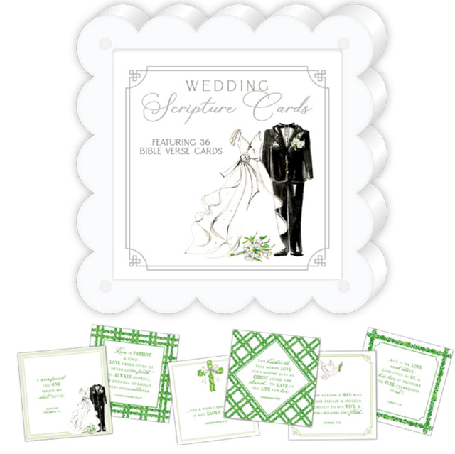 Bible Verse Cards w Frame Wedding