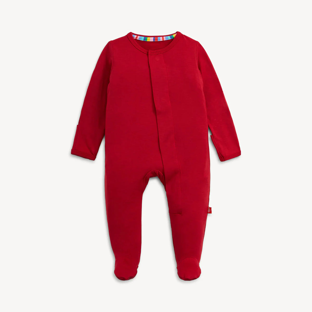 Red Solid Modal Magnetic Footie