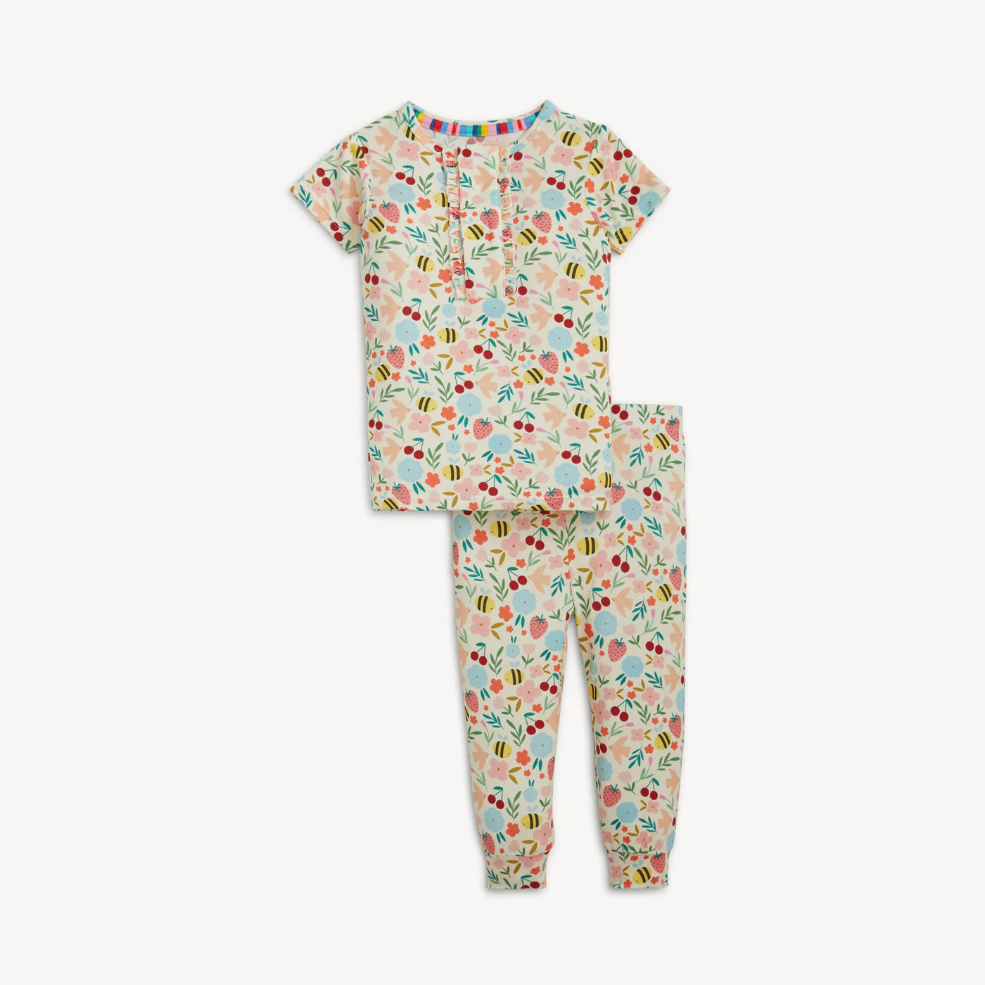 Honey Blossom Long Sleeve Pajama Set