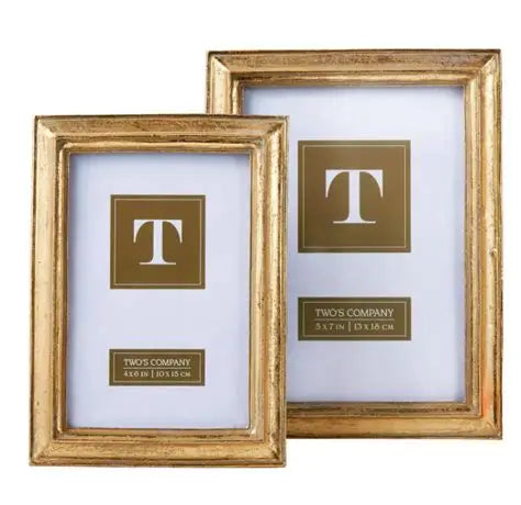 Gold Leaf Frame 4x6