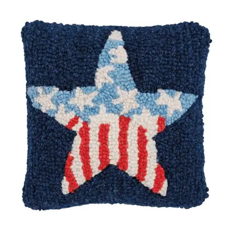 Star Hook Wool Pillow