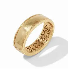 Cannes Statement Hinge Bangle-Gold-OS