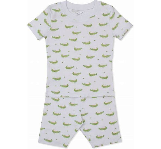 Crocodile Camp Short PJ Set