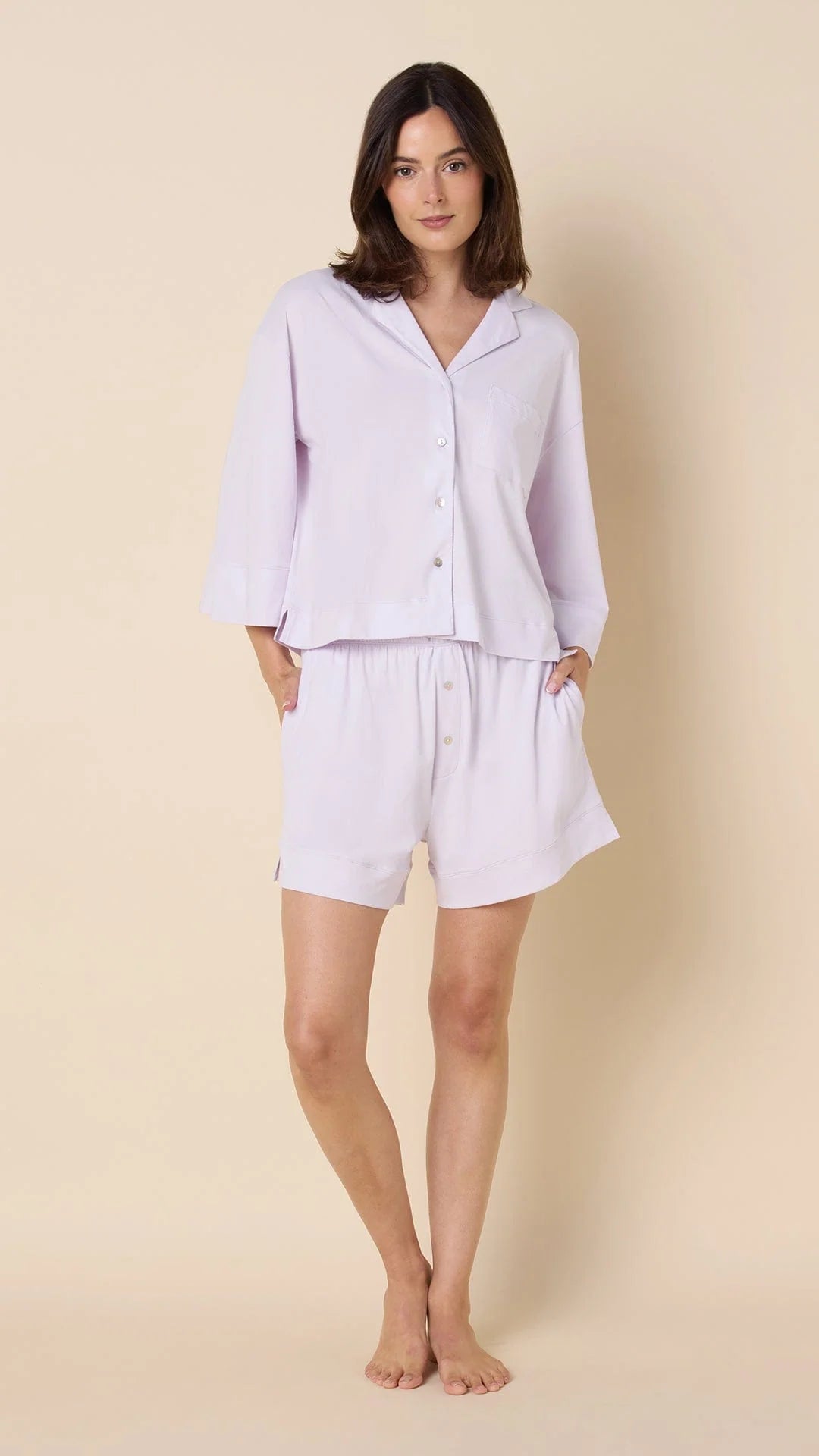 Marisposa Pima Knit Short Set
