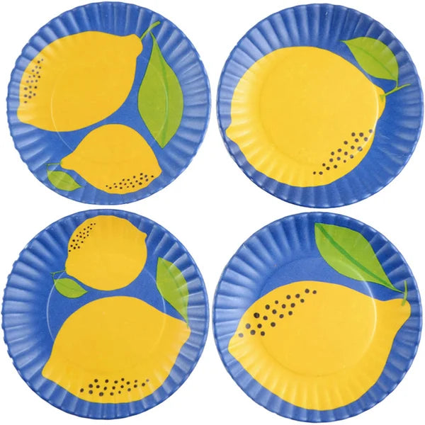 Lemon Coasters Set of 4