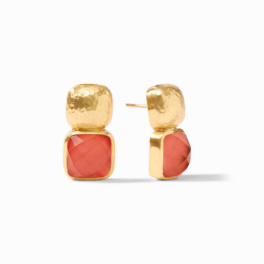 Catalina Earring Iridescent Melon