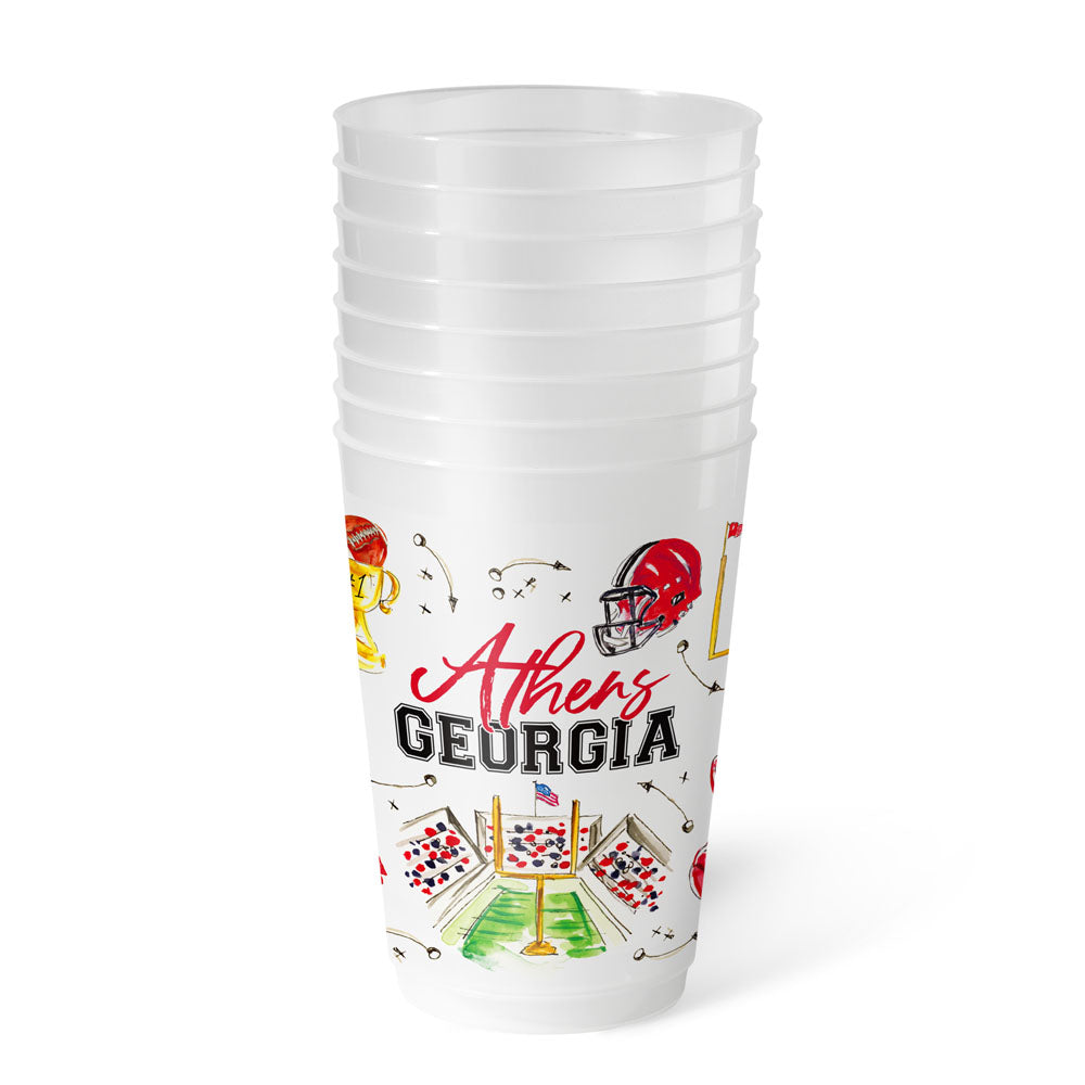 Tailgates in Athens Frost Flex Cup 20oz