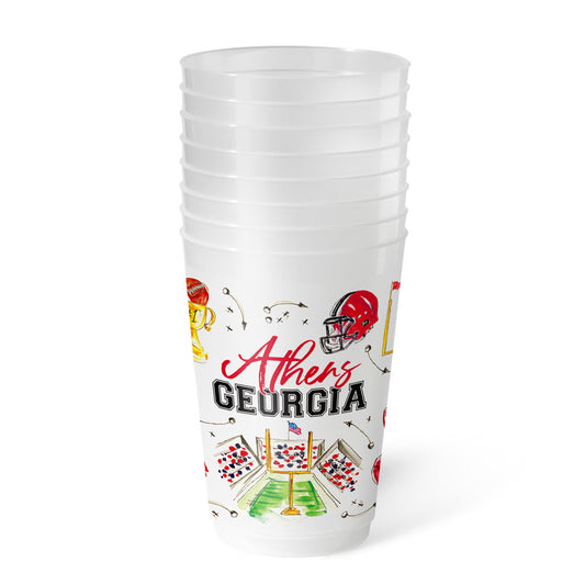 Tailgates in Athens Frost Flex Cup 20oz