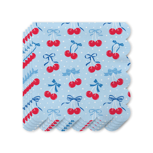 Cherry Pop Cocktail Napkins