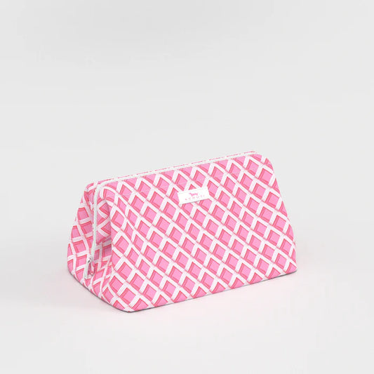 Garden Gate Big Mouth Makeup Bag