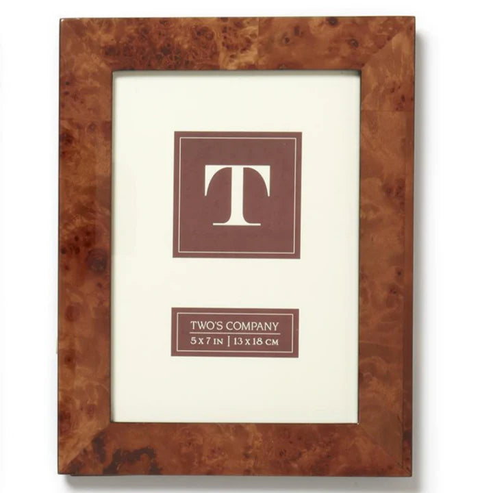 Burl Wood 5 x 7 Frame