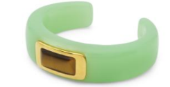 Aqua Resin w/Tiger's Eye Bracelet