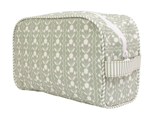 Dopp  Kit - Sage Floral