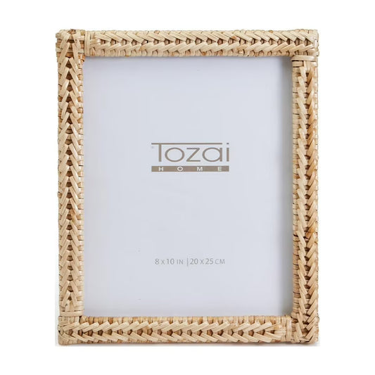 Woven Rattan 8 x 10 Frame