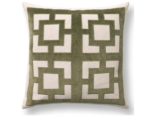 Corbin Olive Green 22x22 Pillow