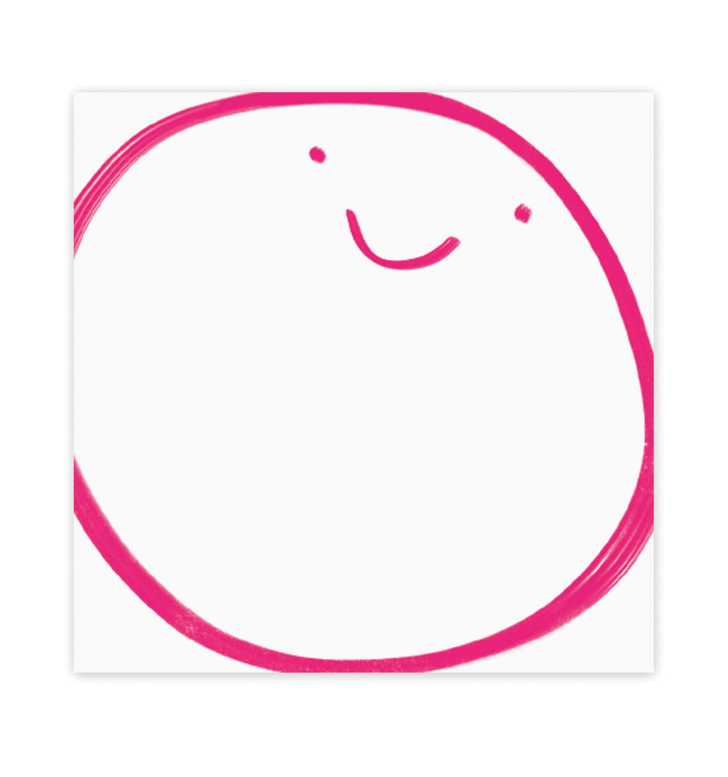 Big Smile Chunky Notepad