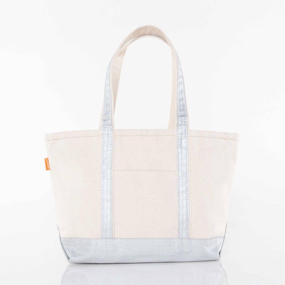 Medium Metallics Tote Gold