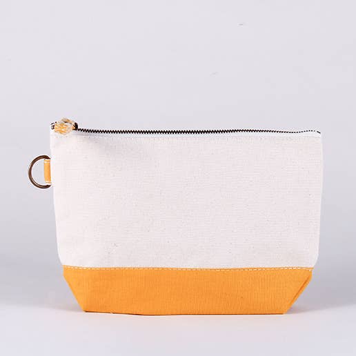 All In Canvas Make Up Accessories Zip