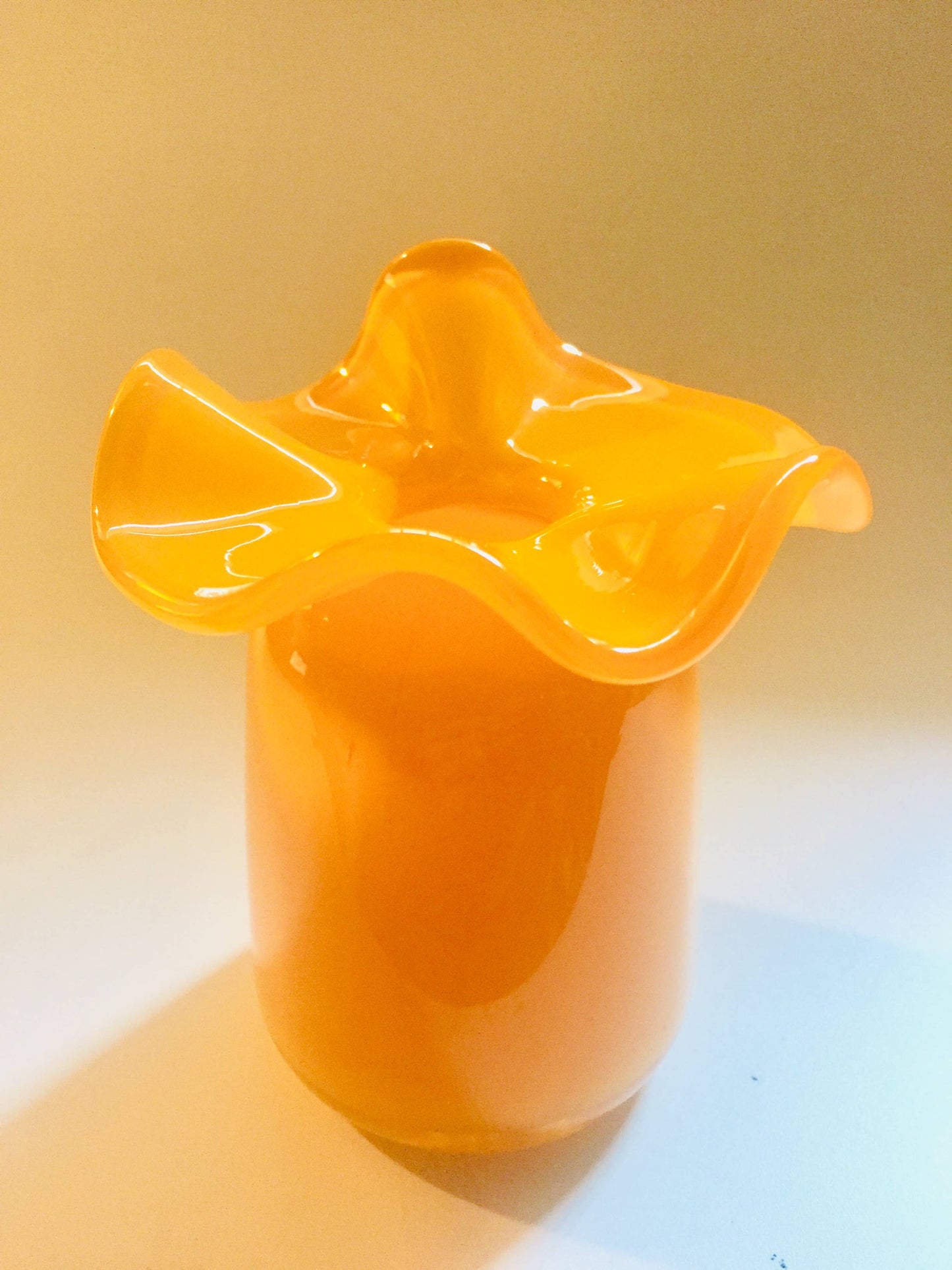 Ruffle Bud Vase