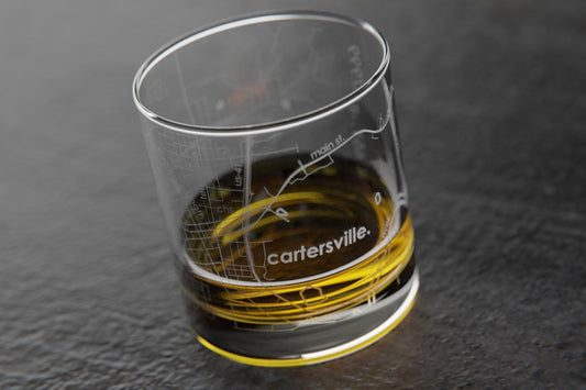 Cartersville Rocks Glass