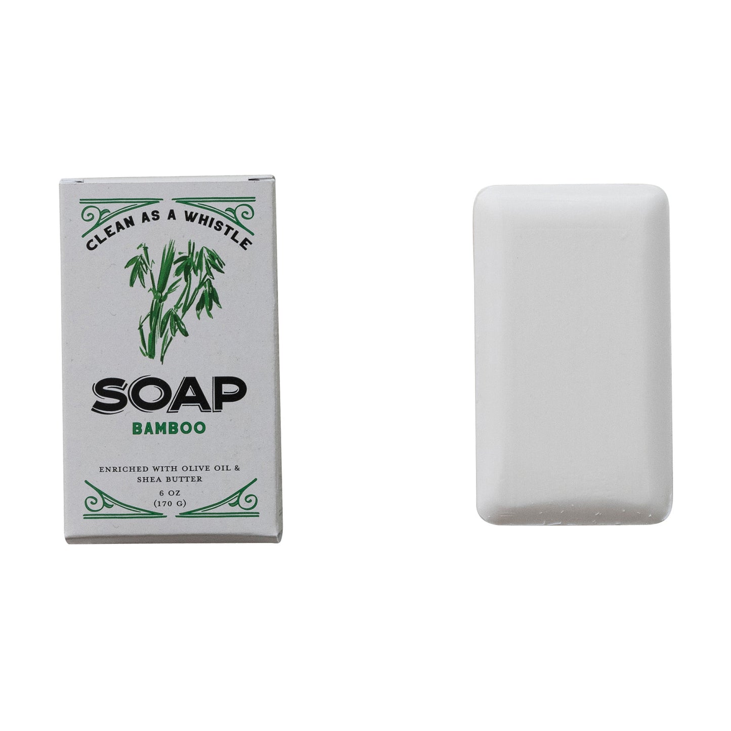 Bamboo Scented Olive Oil & Shea Butter Triple Milled Bar Soap