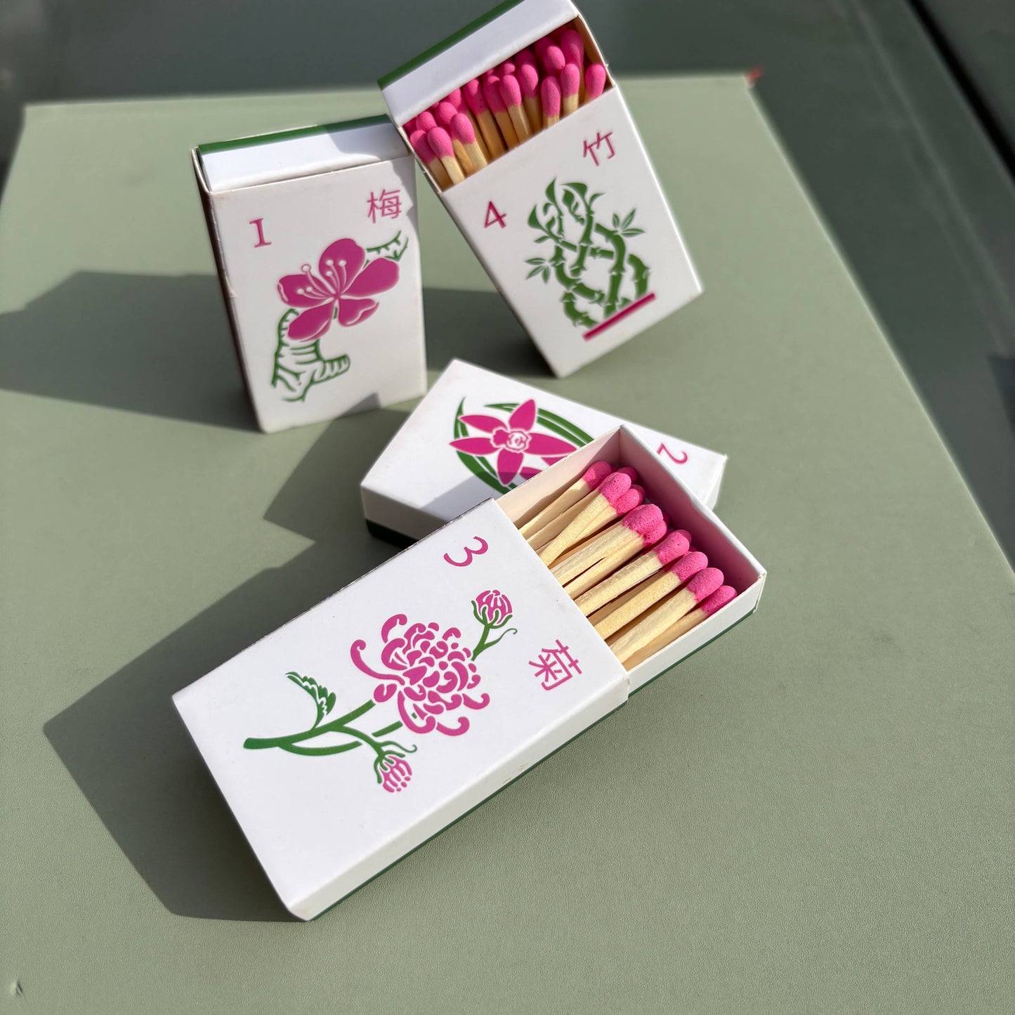 Mahjong Matchboxes