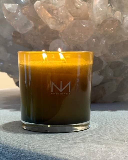 Clove, Oakmoss & Myrrh: Double-Wick Candle