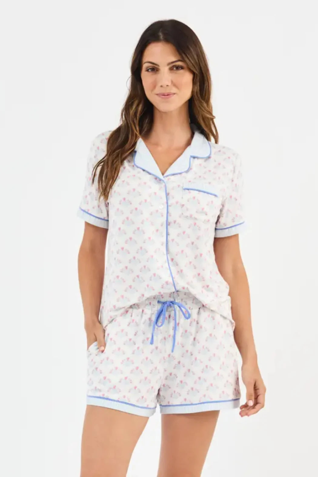 Pajama Short Set Belle Blooms