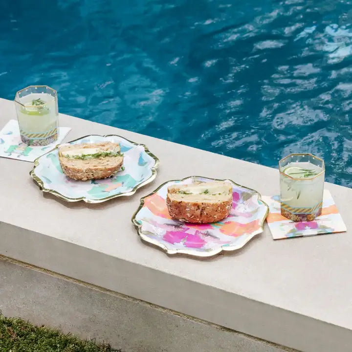 Begonia Cocktail Napkins: One Size