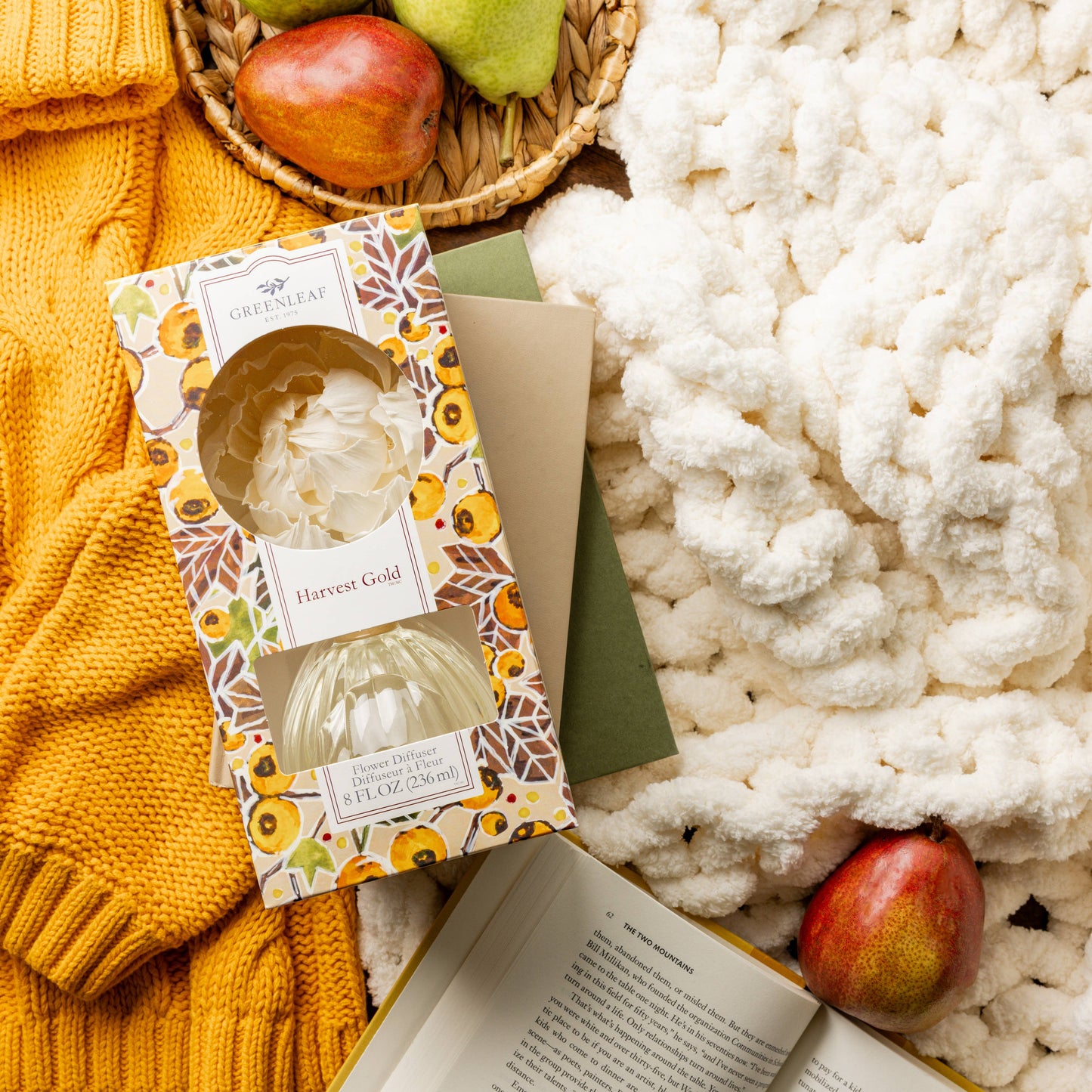 Harvest Gold Flower Diffuser