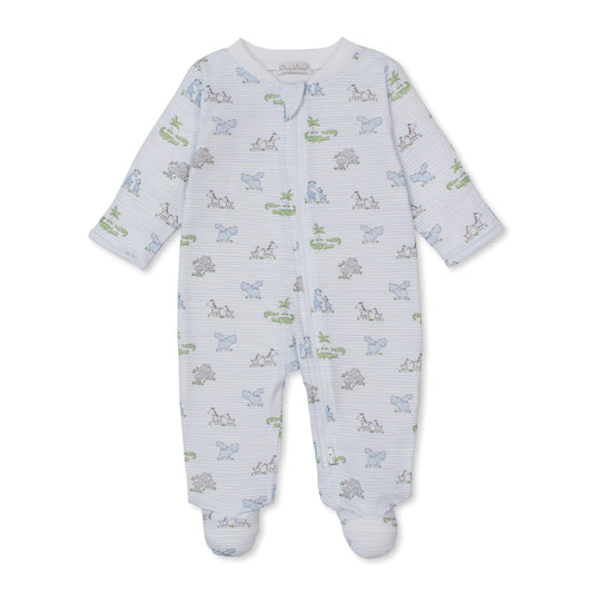 Safari Party Footie w/ Zip