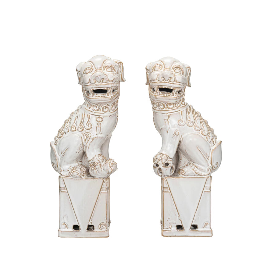 Foo Dog Bookends-set of 2