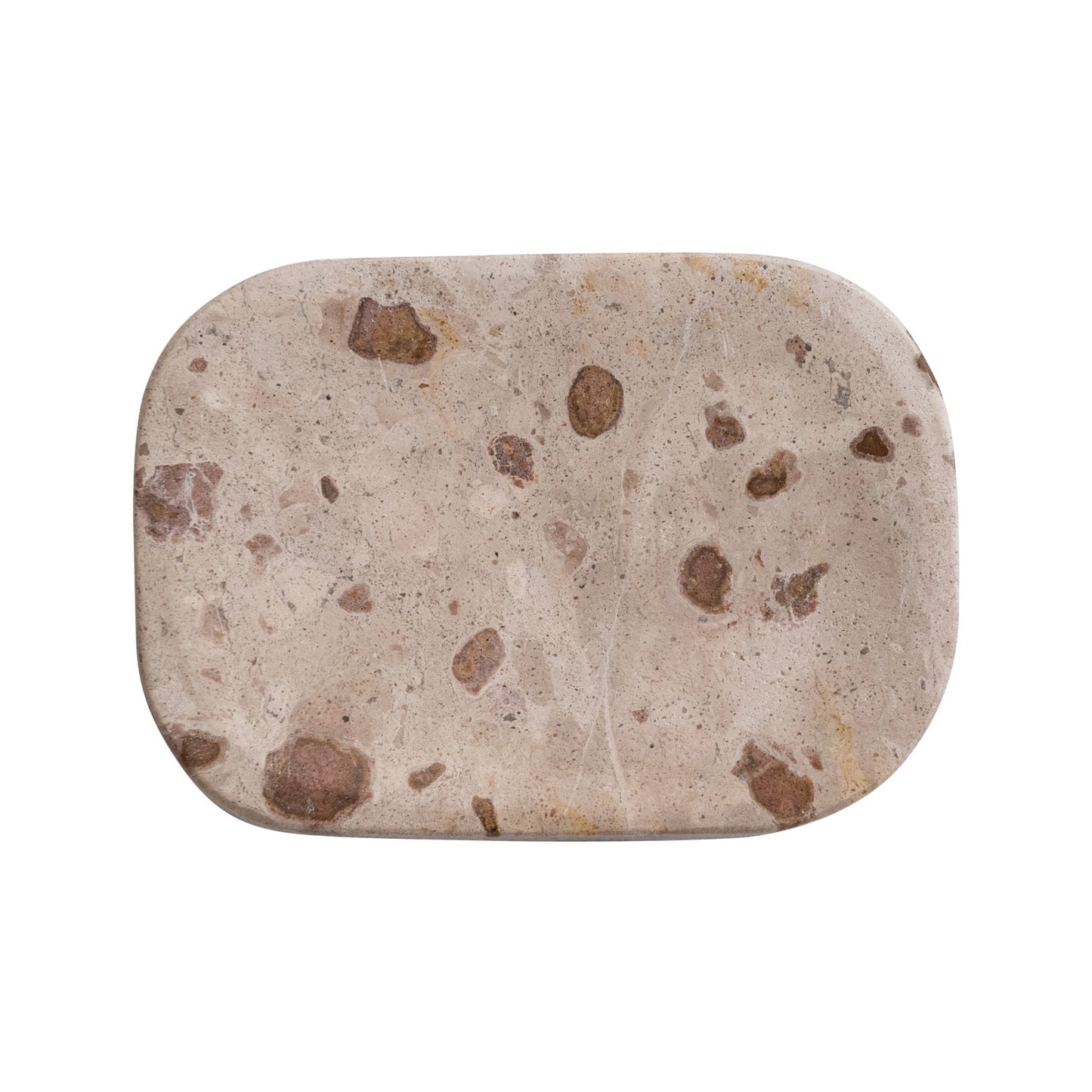Marble Soap Dish, Buff