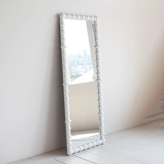 Wood Framed Floor Mirror