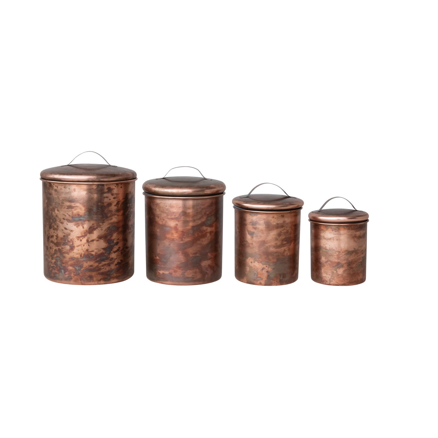 Copper Finish Stainless Steel Canister-Small