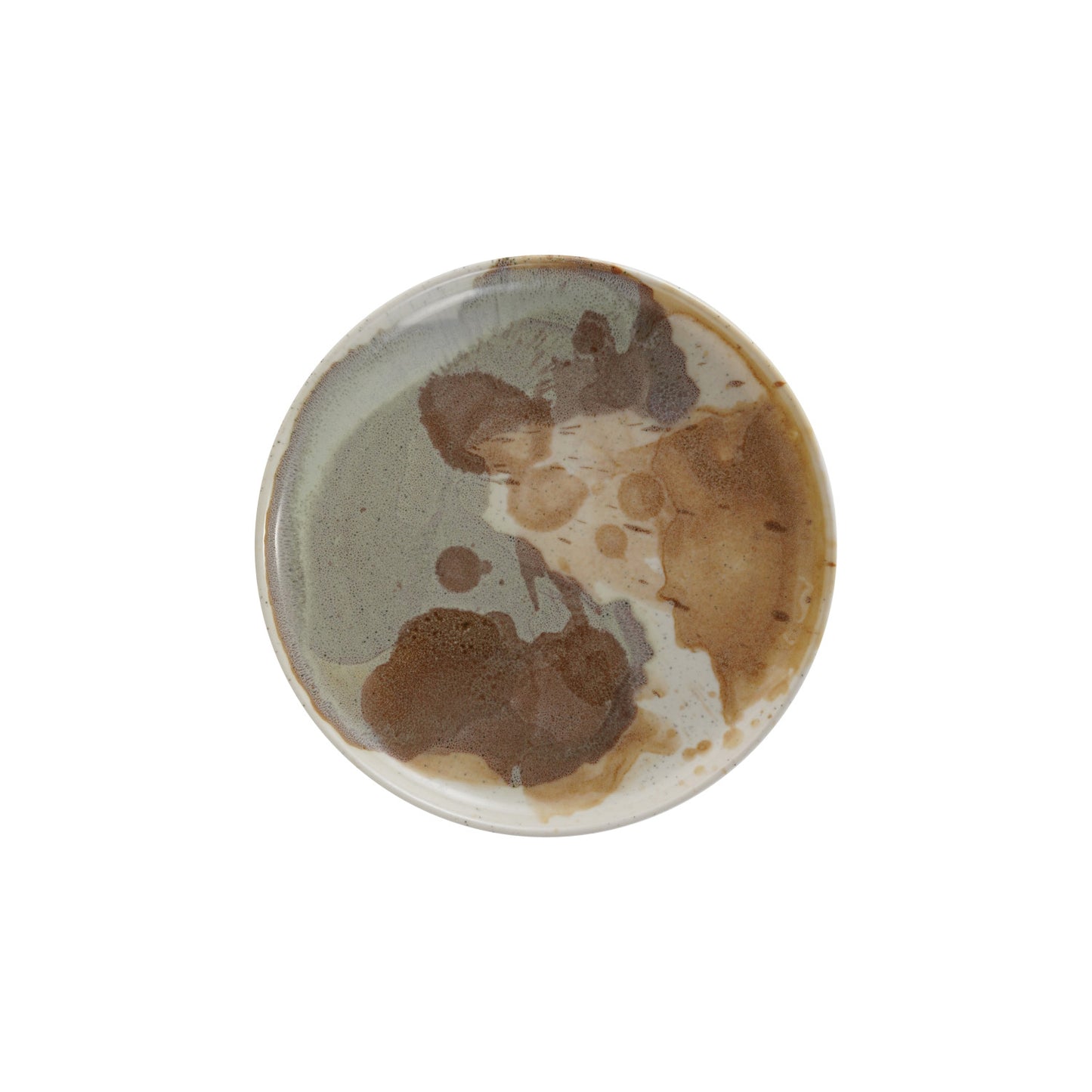 Stoneware Plate Glazed