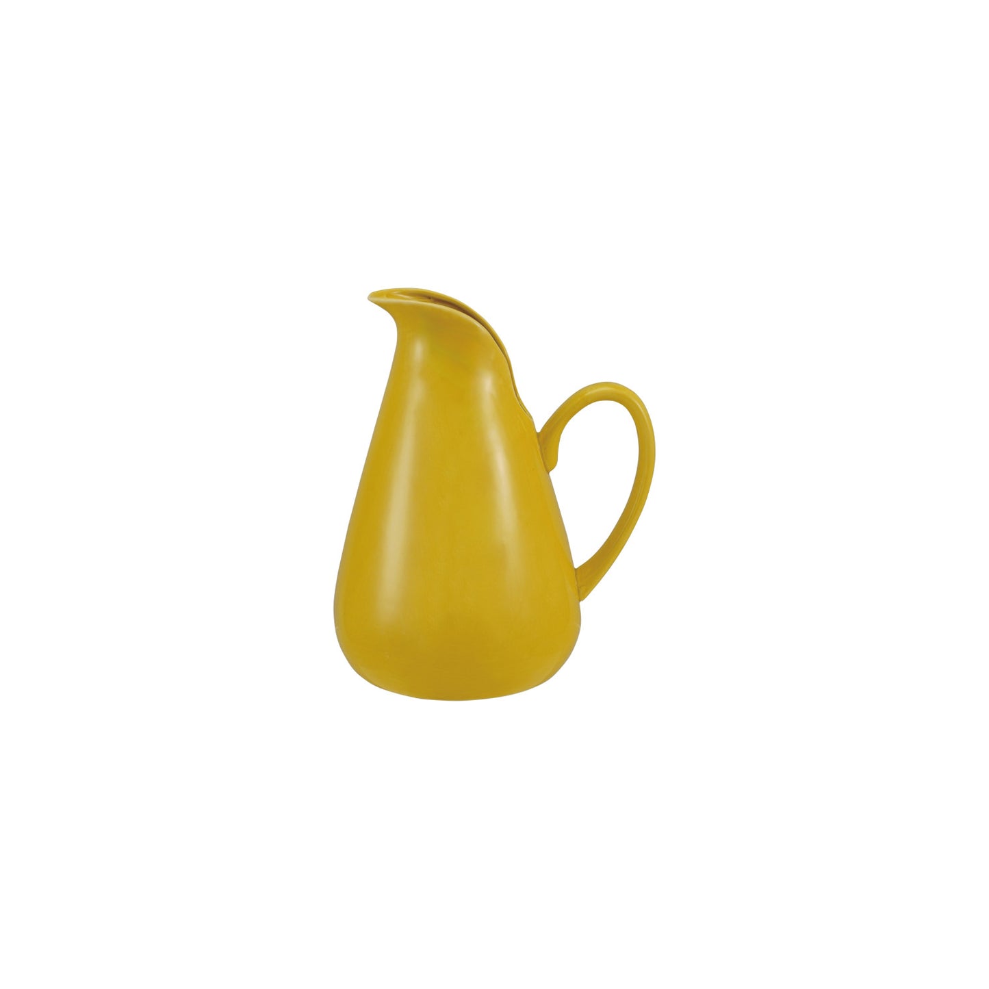 1-3/4 Quart Stoneware Vintage Reproduction Pitcher, Chartreuse