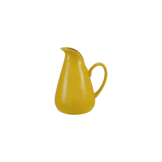 1-3/4 Quart Stoneware Vintage Reproduction Pitcher, Chartreuse