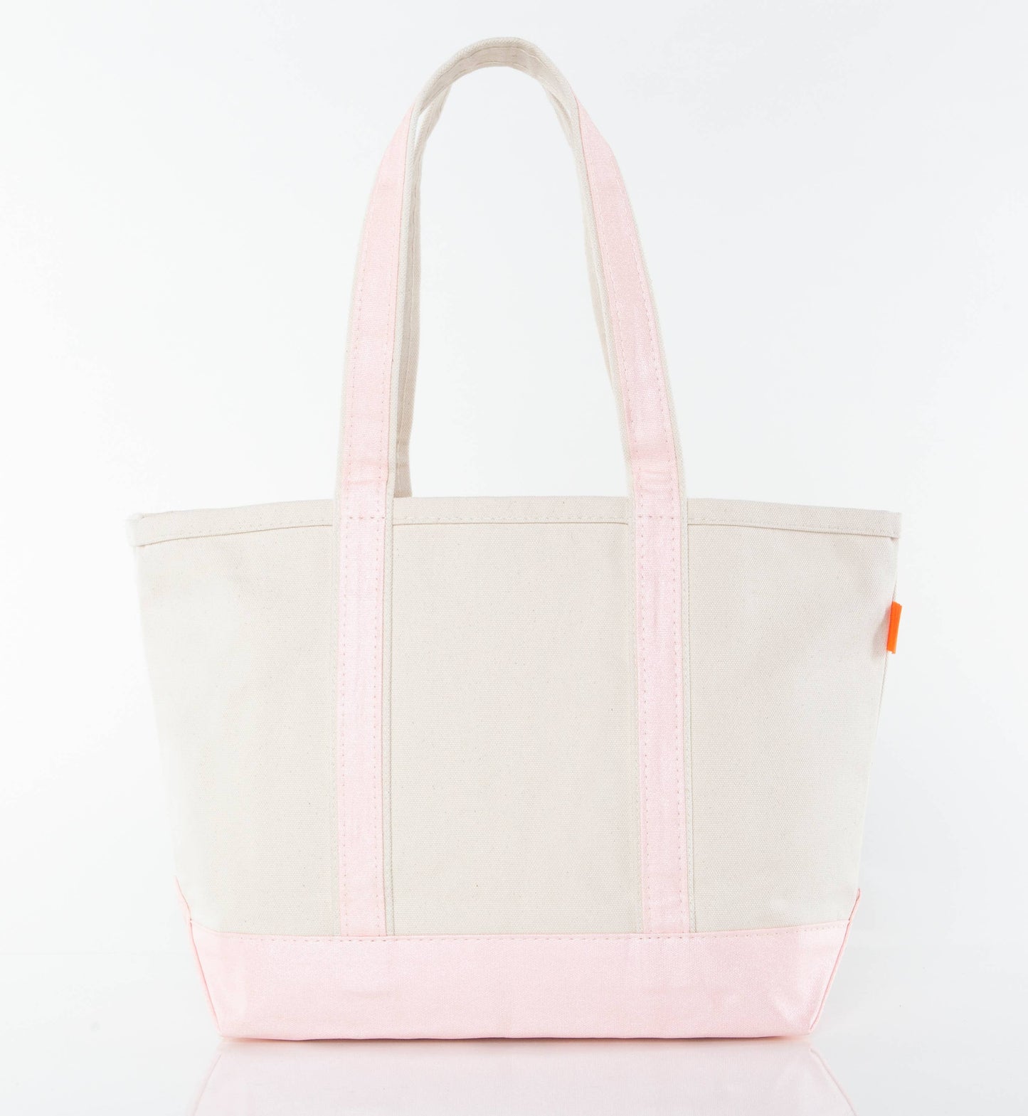 Medium Metallics Tote Silver