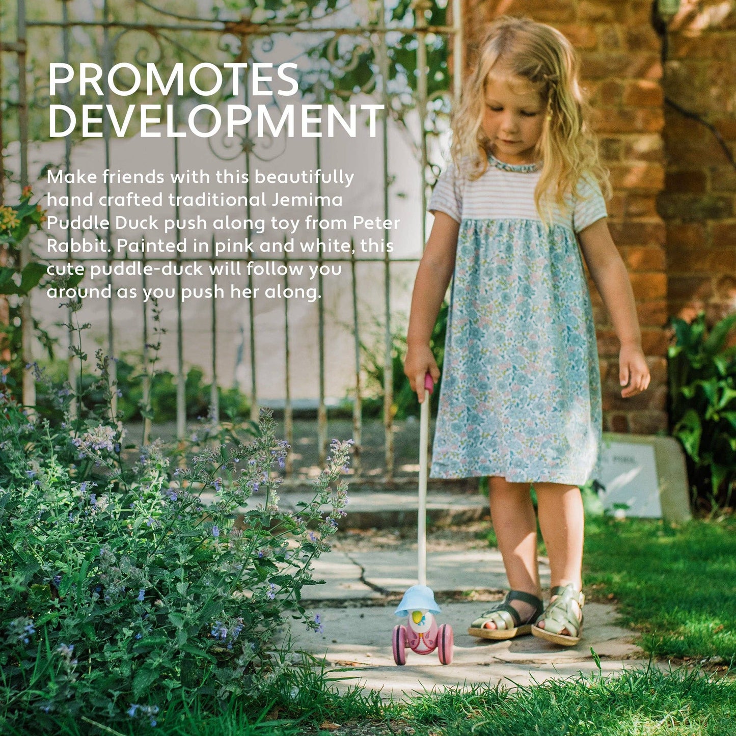 Jemima Puddle-Duck™ Wooden Push Along